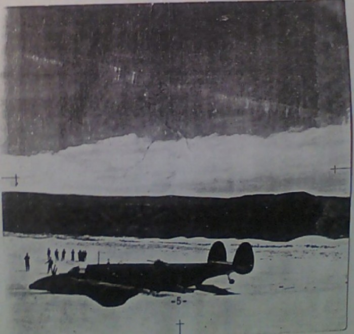 02. Errol Rosenberg's Ventura PV-1 6435H of 25 Sqn high and dry at Danger point on 18 March 1944 after ditching in the surf at 0025 hours that morning.